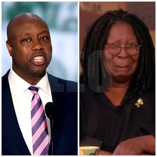 Whoopi Goldberg burst into tears when confronting Tim Scott on The View! (Full story in comments 👇👇)