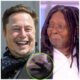 Whoopi Goldberg flipped out of her chair during her interview with Elon Musk and Musk’s surprising response, “Maybe we haven’t solved Earth’s gravity problem yet!” (Full story in comments 👇👇)