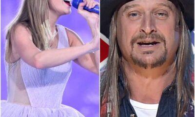 Rock star Kid Rock faces CRITICISM for refusing to let Taylor Swift join him on stage at a concert, saying, “Go home, girl, your music is just bubblegum.”