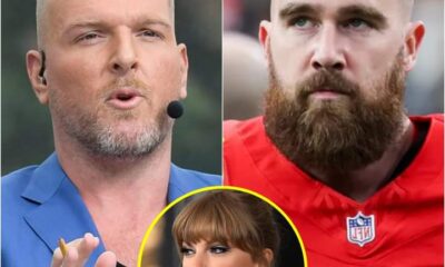 Angry Travis Kelce calls for Pat McAfee to be SUSPENDED after he referred to Taylor Swift as a “WHITE B.I.T.C.H” during a rant, Amid Ongoing Eras Tour.