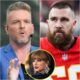 Angry Travis Kelce calls for Pat McAfee to be SUSPENDED after he referred to Taylor Swift as a “WHITE B.I.T.C.H” during a rant, Amid Ongoing Eras Tour.