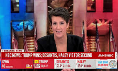 Rachel Maddow explains why MSNBC didn’t broadcast Trump’s post-arrest speech