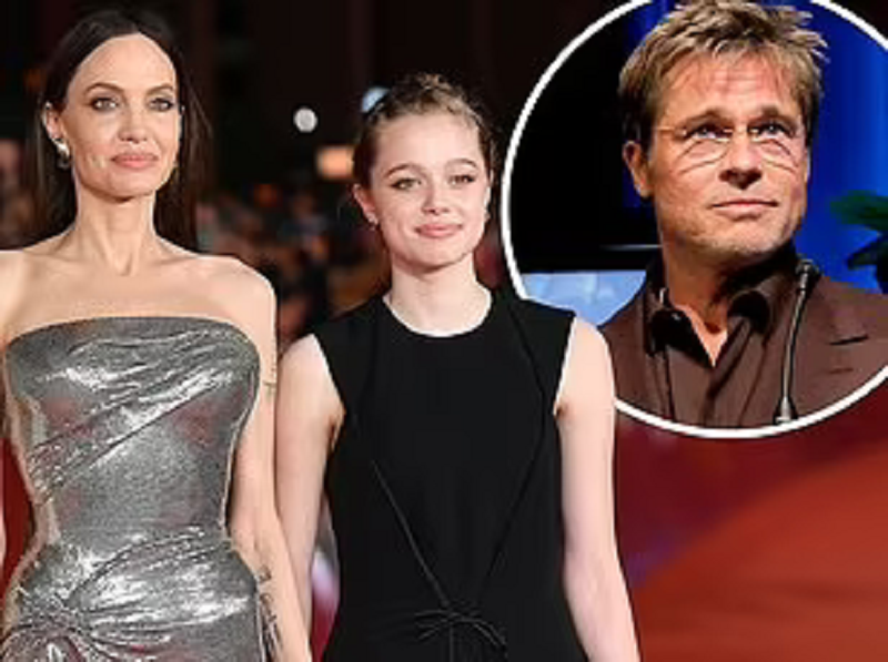 Brad Pitt's daughter Shiloh Jolie takes out newspaper ad announcing she is dropping his surname - as it's claimed bitter Angelina Jolie divorce battle is still ongoing as 'neither will let it go'