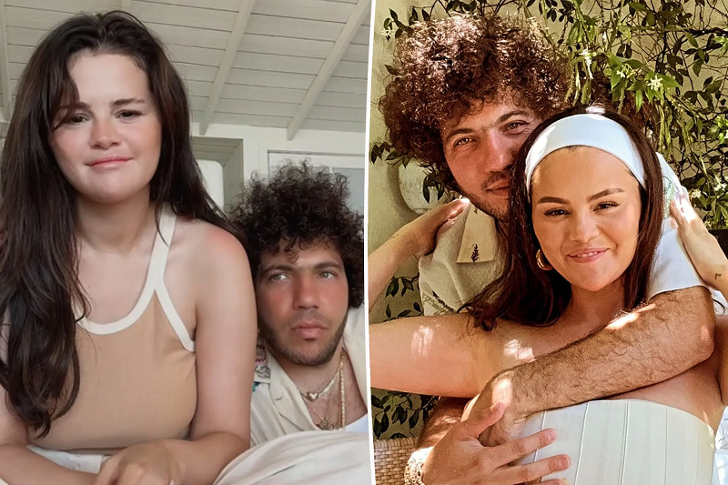 Selena Gomez and Benny Blanco reveal who said 'I love you' first and who is the 'big spoon' in bed