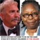 HOT NEWS : Kevin Costner Refused to be on the Same Stage with Whoopi Goldberg at the Oscars