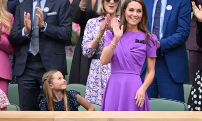 Princess Charlotte Reacts as Mom Kate Middleton Receives Standing Ovation at Wimbledon: See the Emotional Photo