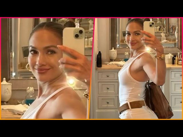 Jennifer Lopez shares optimistic message while posing for glamorous selfies in bed amid rumored marriage woes: 'Today is gonna be a great day'